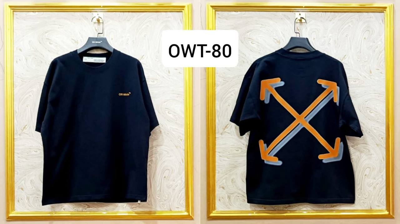 Off-White Inspired Back Logo T-Shirt - OWT-80