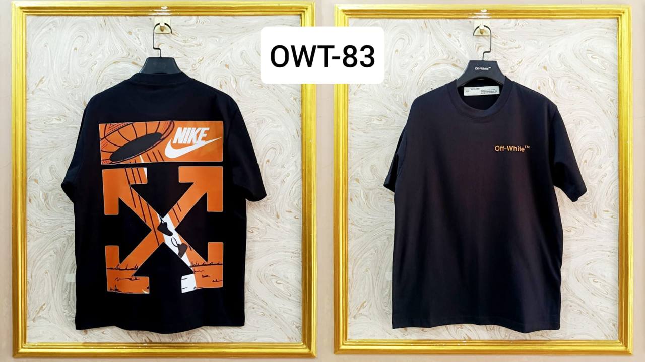 Off-White Inspired Back Logo T-Shirt - OWT-83