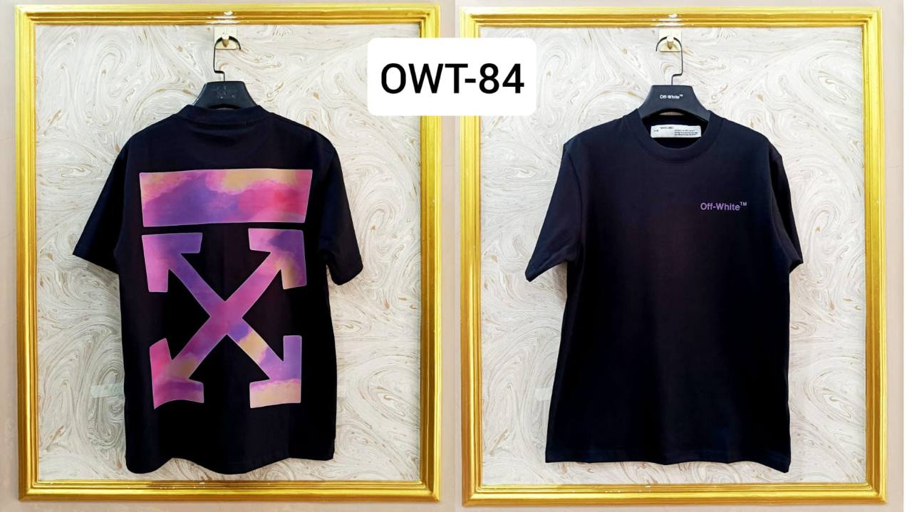 Off-White Inspired Back Logo T-Shirt - OWT-84