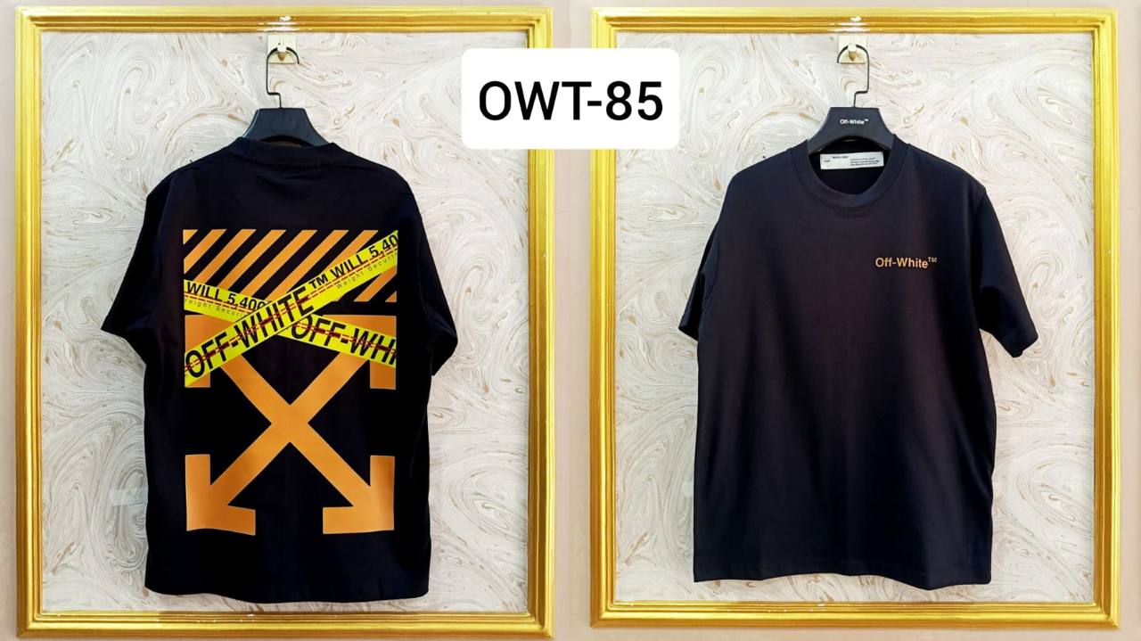 Off-White Inspired Back Logo T-Shirt - OWT-85
