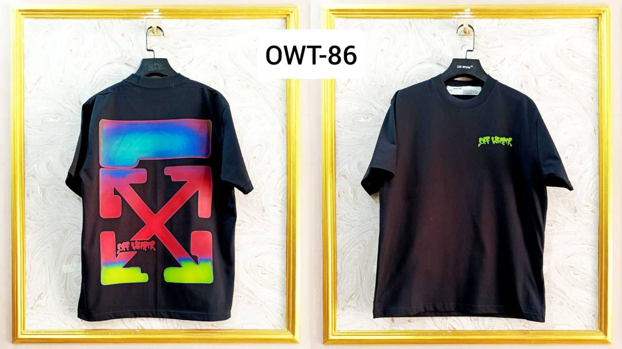 Off-White Inspired Back Logo T-Shirt - OWT-86
