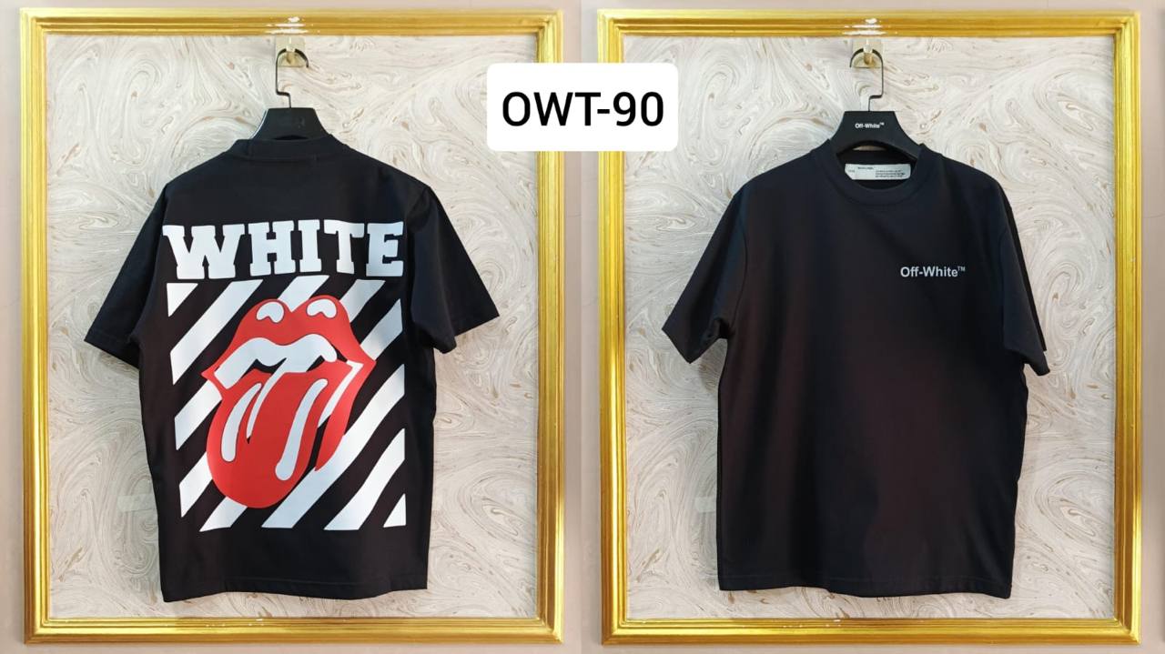 Off-White Inspired Back Logo T-Shirt - OWT-90