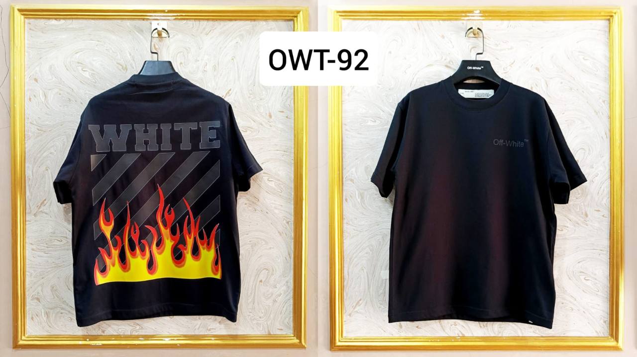 Off-White Inspired Back Logo T-Shirt - OWT-92