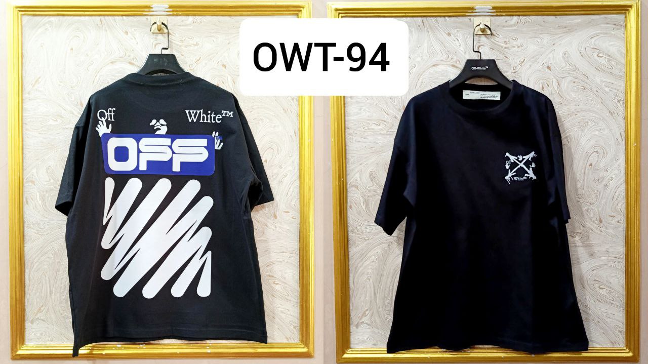Off-White Inspired Back Logo T-Shirt - OWT-94
