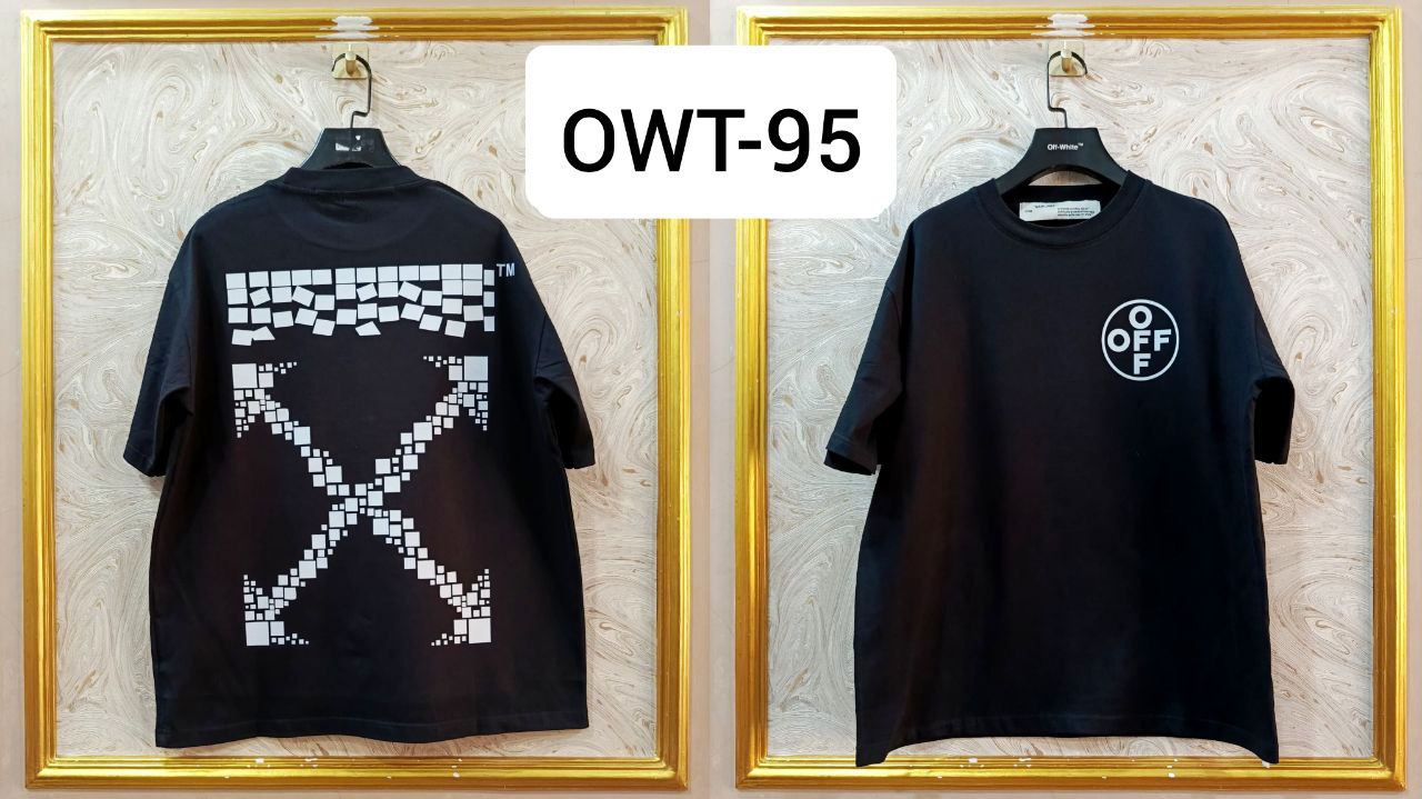 Off-White Inspired Back Logo T-Shirt - OWT-95