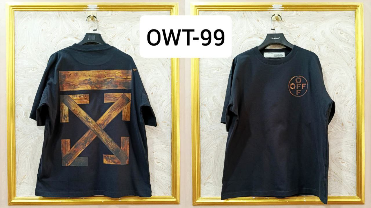 Off-White Inspired Back Logo T-Shirt - OWT-99