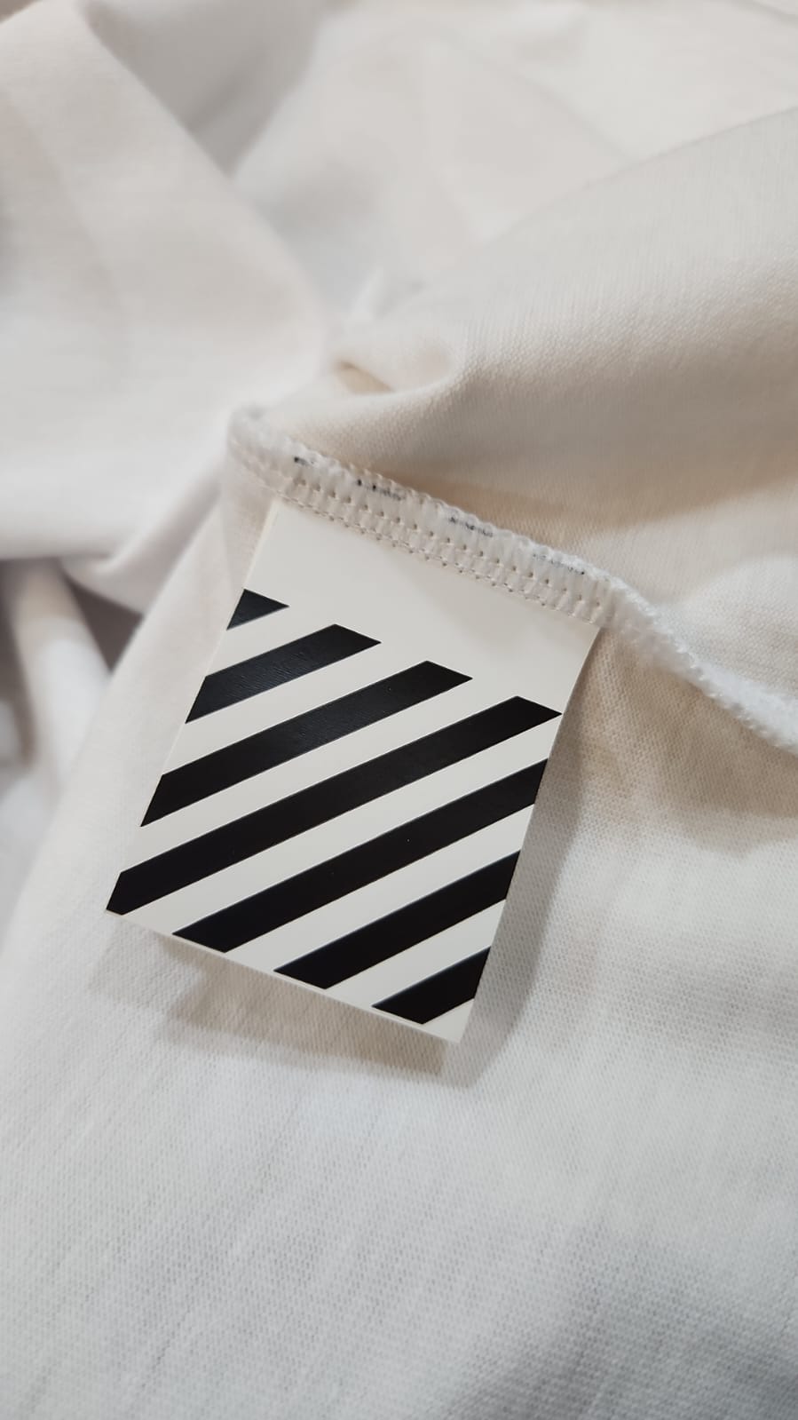 Off-White Inspired Back Logo T-Shirt - OWT-203 White Edition