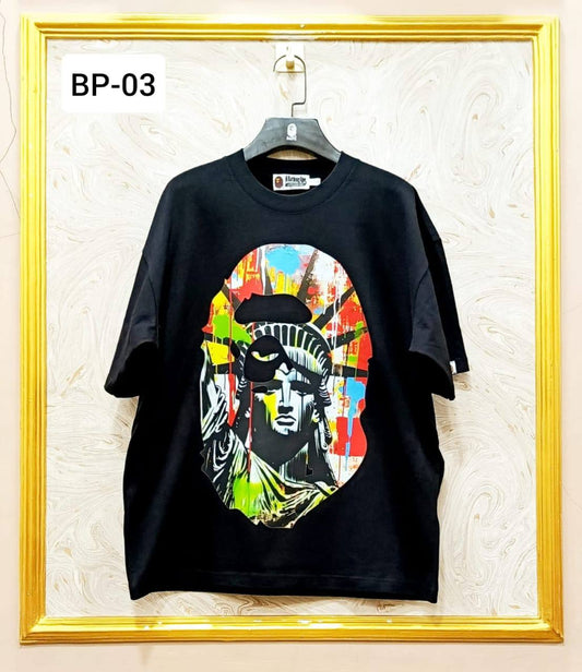 Streetwear Oversized Tee | Ape Graphic Inspired | Premium Cotton | BP-03