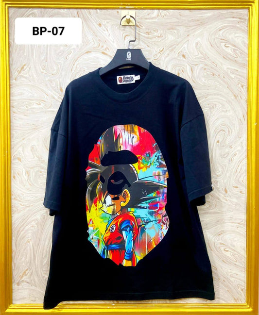 Streetwear Oversized Tee | Ape Graphic Inspired | Premium Cotton | BP-07