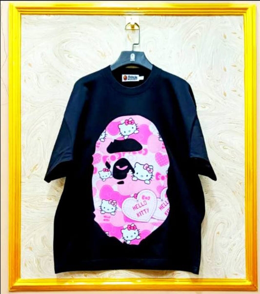 Streetwear Oversized Tee | Ape Graphic Inspired | Premium Cotton | BP-107