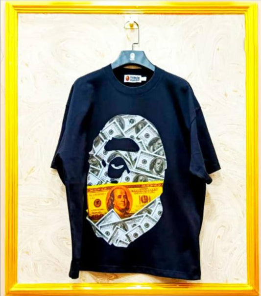 Streetwear Oversized Tee | Ape Graphic Inspired | Premium Cotton | BP-108