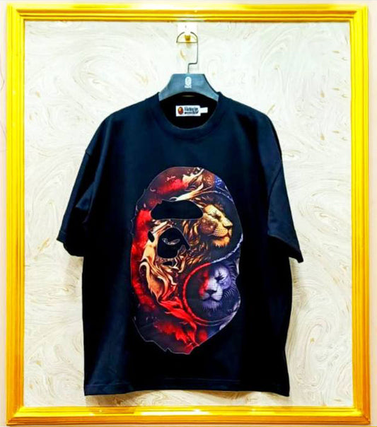 Streetwear Oversized Tee | Ape Graphic Inspired | Premium Cotton | BP-110