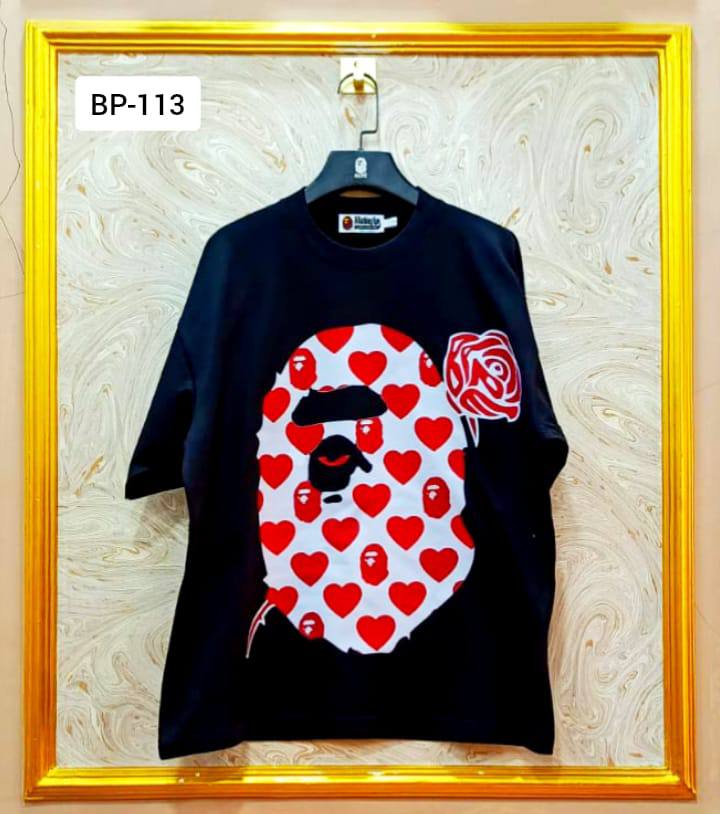 Streetwear Oversized Tee | Ape Graphic Inspired | Premium Cotton | BP-113