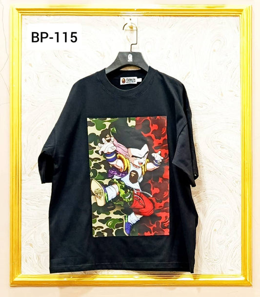 Streetwear Oversized Tee | Ape Graphic Inspired | Premium Cotton | BP-115
