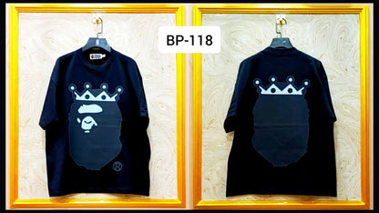 Streetwear Oversized Tee | Ape Graphic Inspired | Premium Cotton | BP-118