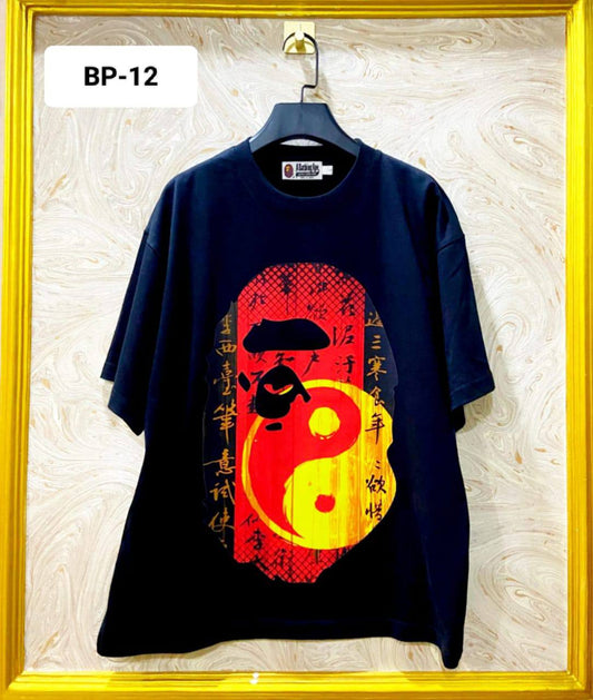 Streetwear Oversized Tee | Ape Graphic Inspired | Premium Cotton | BP-12