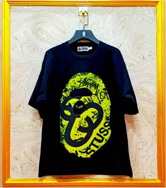 Streetwear Oversized Tee | Ape Graphic Inspired | Premium Cotton | BP-120