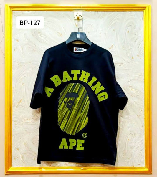 Streetwear Oversized Tee | Ape Graphic Inspired | Premium Cotton | BP-127