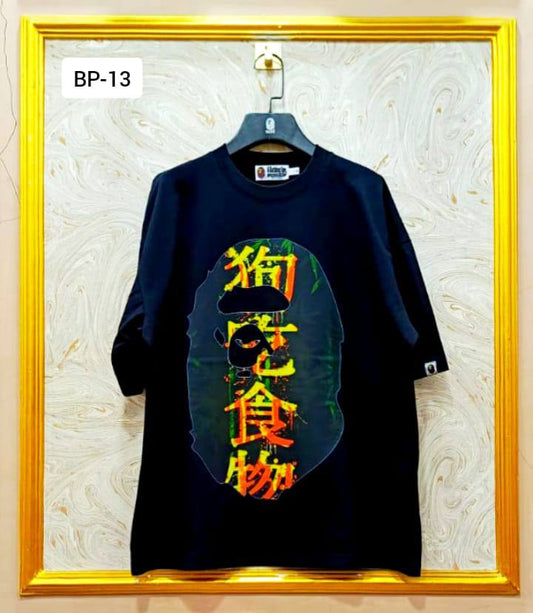 Streetwear Oversized Tee | Ape Graphic Inspired | Premium Cotton | BP-13