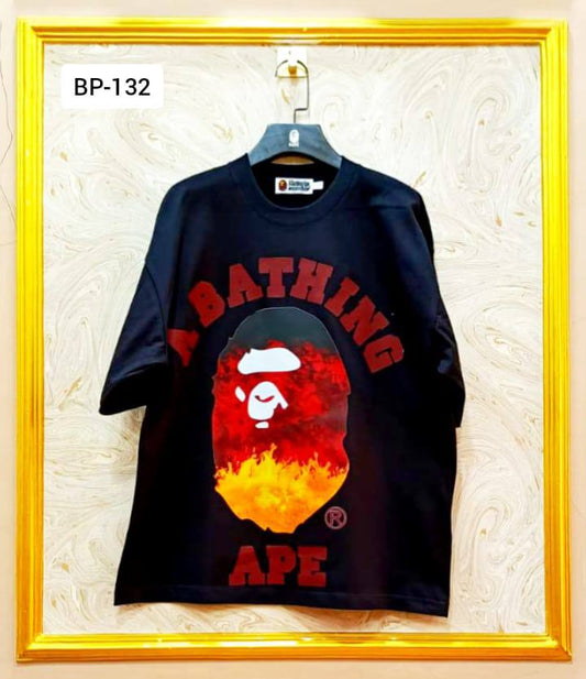 Streetwear Oversized Tee | Ape Graphic Inspired | Premium Cotton | BP-132