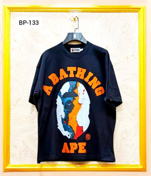 Streetwear Oversized Tee | Ape Graphic Inspired | Premium Cotton | BP-133