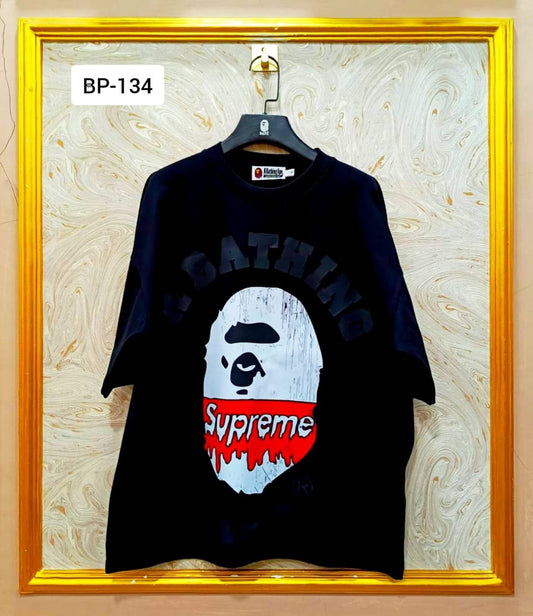 Streetwear Oversized Tee | Ape Graphic Inspired | Premium Cotton | BP-134
