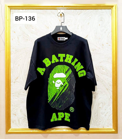 Streetwear Oversized Tee | Ape Graphic Inspired | Premium Cotton | BP-136