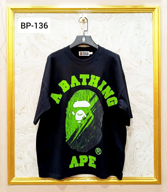 Streetwear Oversized Tee | Ape Graphic Inspired | Premium Cotton | BP-137
