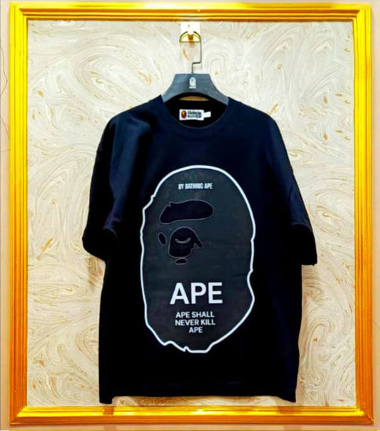 Streetwear Oversized Tee | Ape Graphic Inspired | Premium Cotton | BP-142