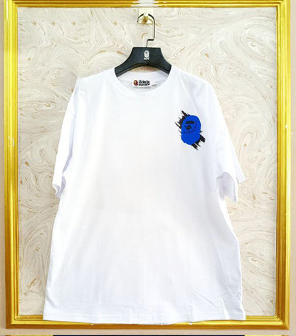 Streetwear Oversized Tee | Ape Graphic Inspired | Premium Cotton White Edition | BP-163.W