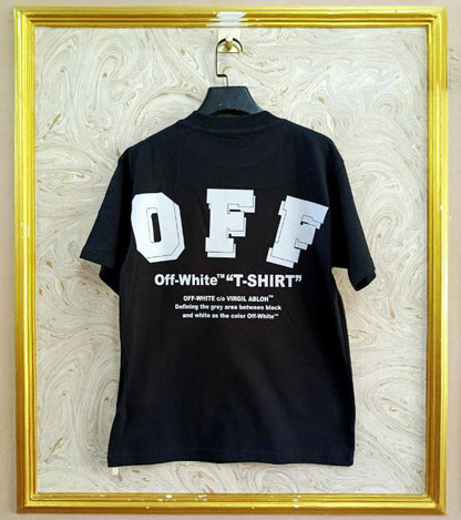 Off-White Inspired Back Logo T-Shirt - OWT-192