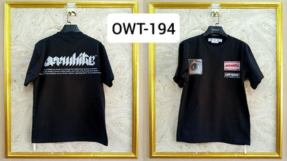 Off-White Inspired Back Logo T-Shirt - OWT-194