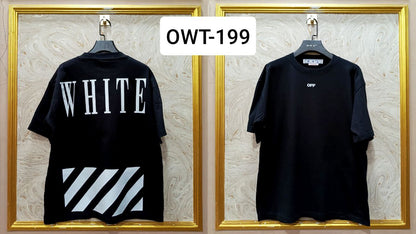 Off-White Inspired Back Logo T-Shirt - OWT-199