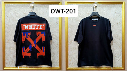 Off-White Inspired Back Logo T-Shirt - OWT-201