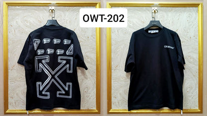 Off-White Inspired Back Logo T-Shirt - OWT-202