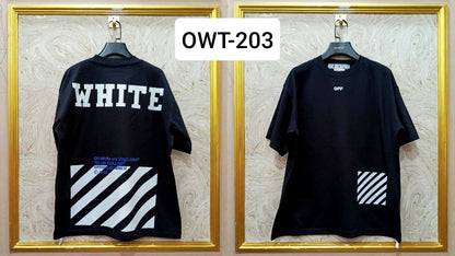 Off-White Inspired Back Logo T-Shirt - OWT-203