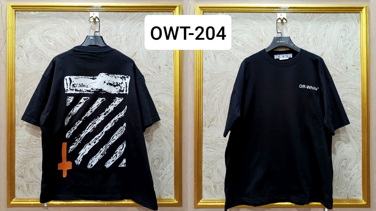 Off-White Inspired Back Logo T-Shirt - OWT-204