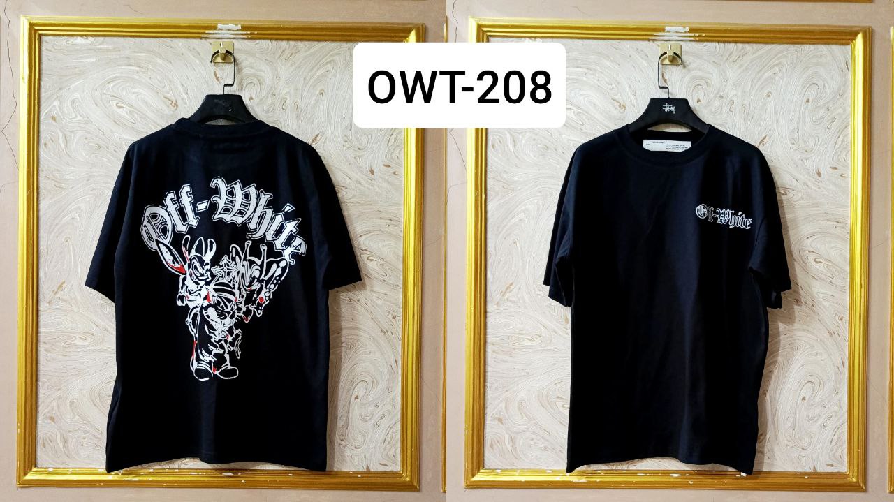 Off-White Inspired Back Logo T-Shirt - OWT-208