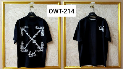 Off-White Inspired Back Logo T-Shirt - OWT-214