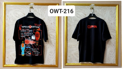 Off-White Inspired Back Logo T-Shirt - OWT-216