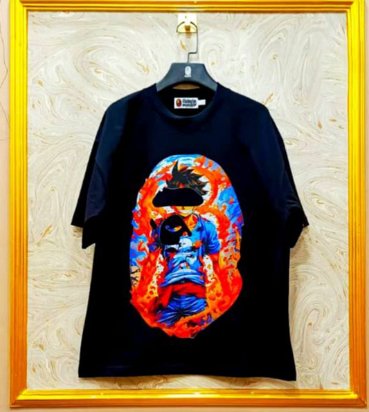 Streetwear Oversized Tee | Ape Graphic Inspired | Premium Cotton | BP-22