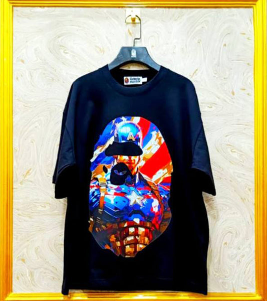 Streetwear Oversized Tee | Ape Graphic Inspired | Premium Cotton | BP-29