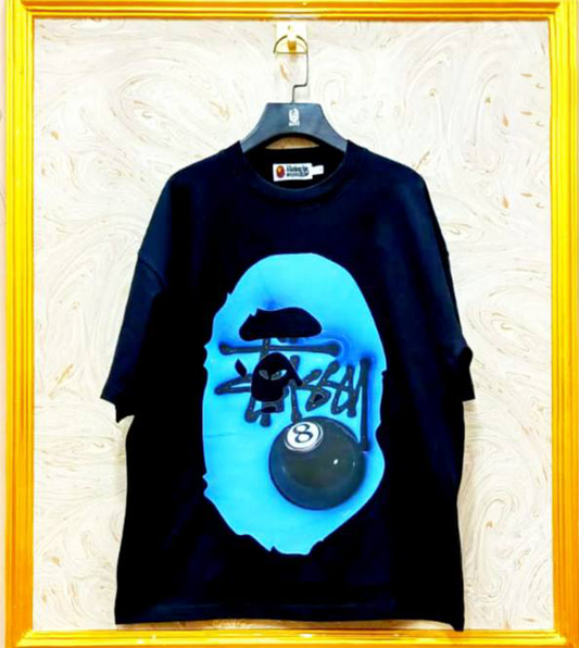 Streetwear Oversized Tee | Ape Graphic Inspired | Premium Cotton | BP-36