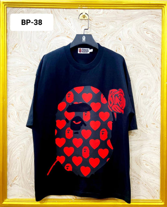 Streetwear Oversized Tee | Ape Graphic Inspired | Premium Cotton | BP-38