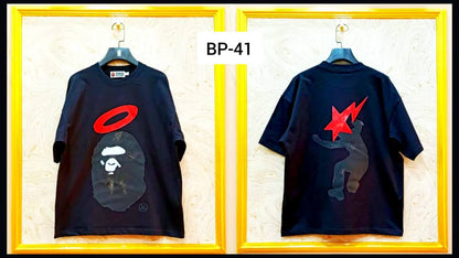 Streetwear Oversized Tee | Ape Graphic Inspired | Premium Cotton | BP-41