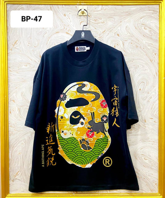Streetwear Oversized Tee | Ape Graphic Inspired | Premium Cotton | BP-47