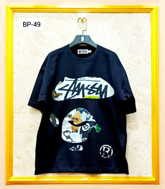 Streetwear Oversized Tee | Ape Graphic Inspired | Premium Cotton | BP-49