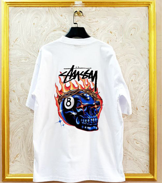 Stüssy T-Shirt SS-50 WHITE EDITION