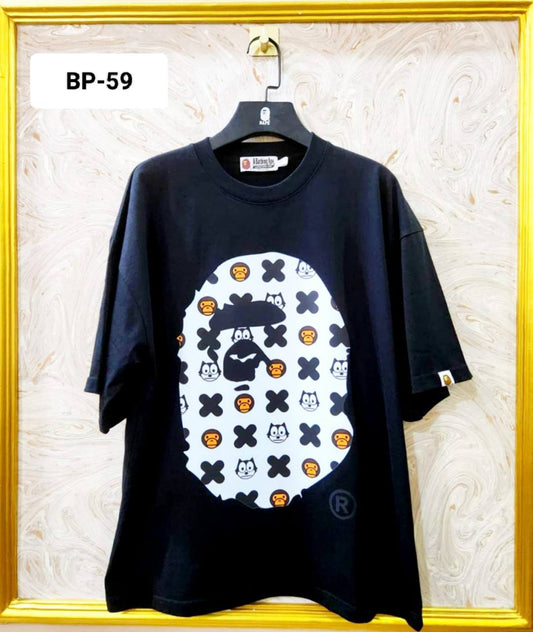 Streetwear Oversized Tee | Ape Graphic Inspired | Premium Cotton | BP-59