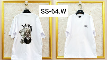 Stüssy T-Shirt SS-64 WHITE EDITION